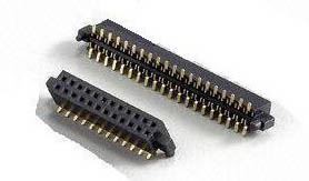 Jenis SMT Pengepala Wanita 1.27mm Dengan Pos Berbeza