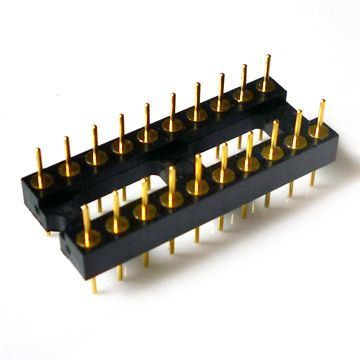 Pengepala Pin DIP Lurus Dwi-dalam-baris 1.778mm